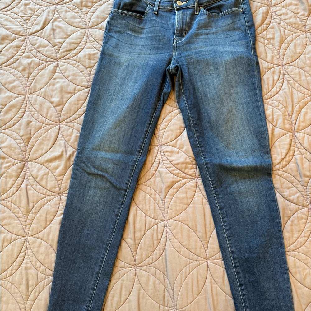 Levi's Women's Skinny Jeans in Medium Blue